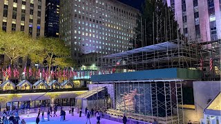 Rockefeller Christmas Tree 2025 🎄 Bloomingdale’s Holiday Shop and Decorations ✨ NYC Christmas 2025
