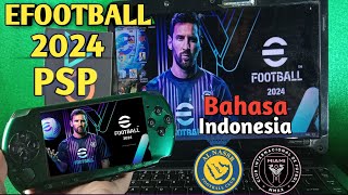 PES eFootball 2024 PSP Indonesian Language Version screenshot 2