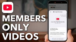 How To Watch Members Only YouTube Videos!