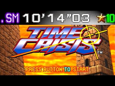 Time Crisis 1 - No Damage (PS1 PAL) 10'14"03