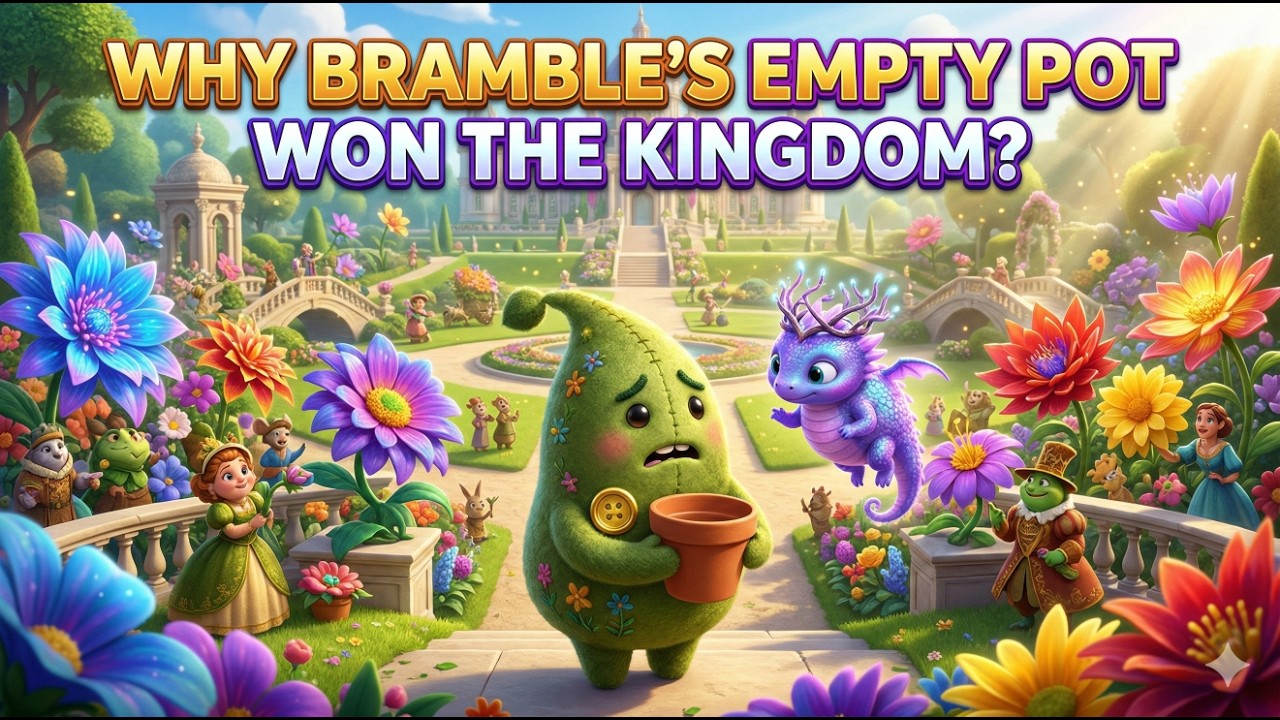 The Royal Flower Contest: Bramble & Pip's Brave Choice | Kids Animation