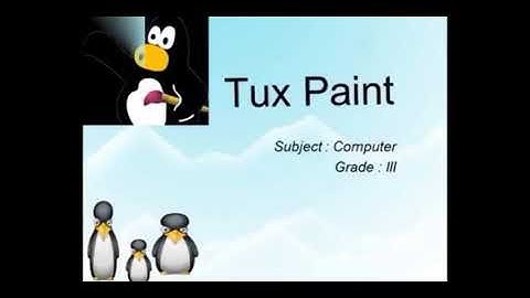 Tux Painting- Computer