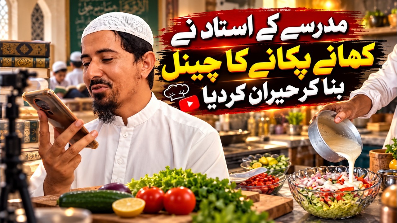 How a Madrasa Teacher Became a Food Vlogger: The Inspiring Story of Yousuf Saadi