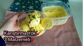 5 DK'da Efsane Tam Kıvamında Dünyanın En Kolay Dondurma Tarifi /Hacereli