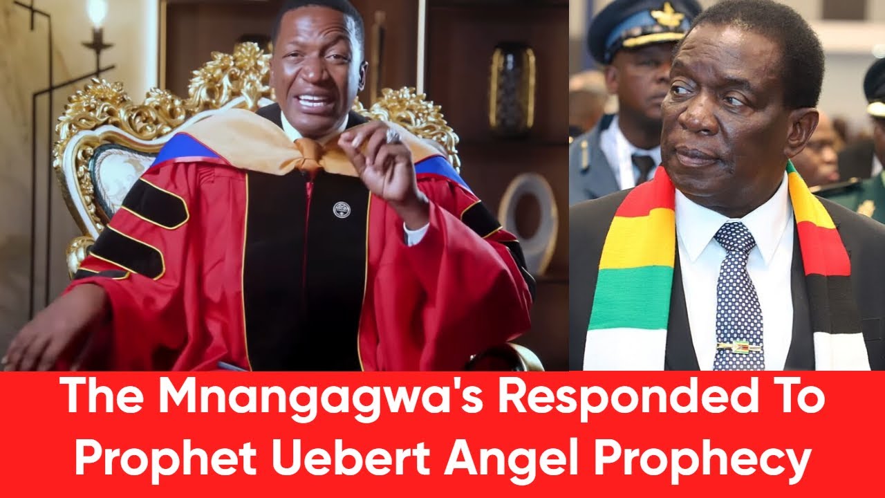 The Mnangagwa's Responded To Prophet Uebert Angel Prophec