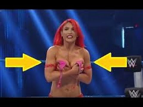 Eva Marie Wardrobe Malfunction On Wwe 2016 Youtube