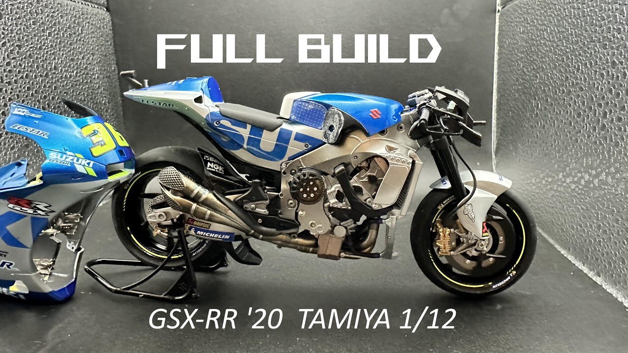 SUZUKI GSX-RR 2020 ディテールアップセット 1/12 Tamiya 1:12 Suzuki ECSTAR GSX-RR 2020 Kit Review - YouTube