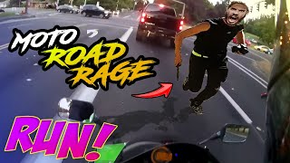 STUPID, CRAZY &amp; ANGRY PEOPLE VS BIKERS - Best of Road Rage 2024