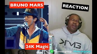 Bruno Mars - 24K Magic (Live @ 2016 American Music Awards) REACTION