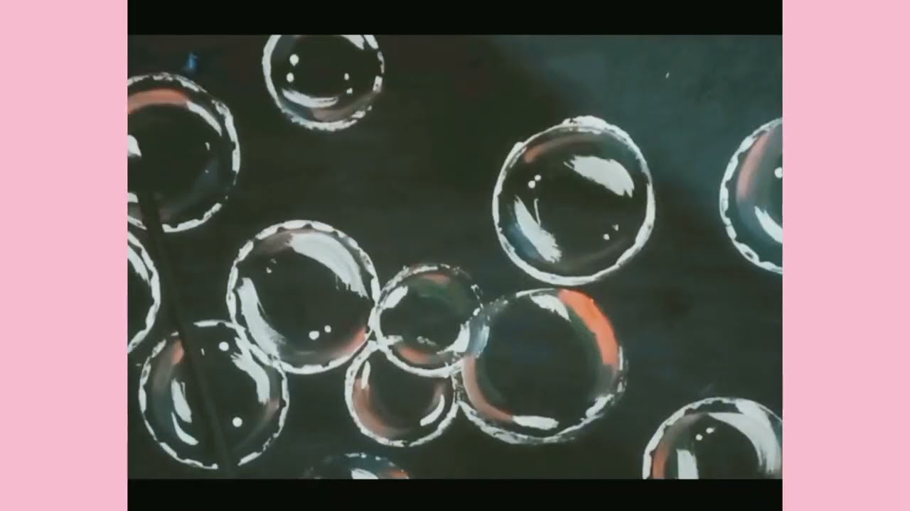 how to draw water bubbles | soap bubble drawing | easy drawing of bubbles