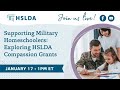 Supporting military homeschoolers exploring hslda compassion grants