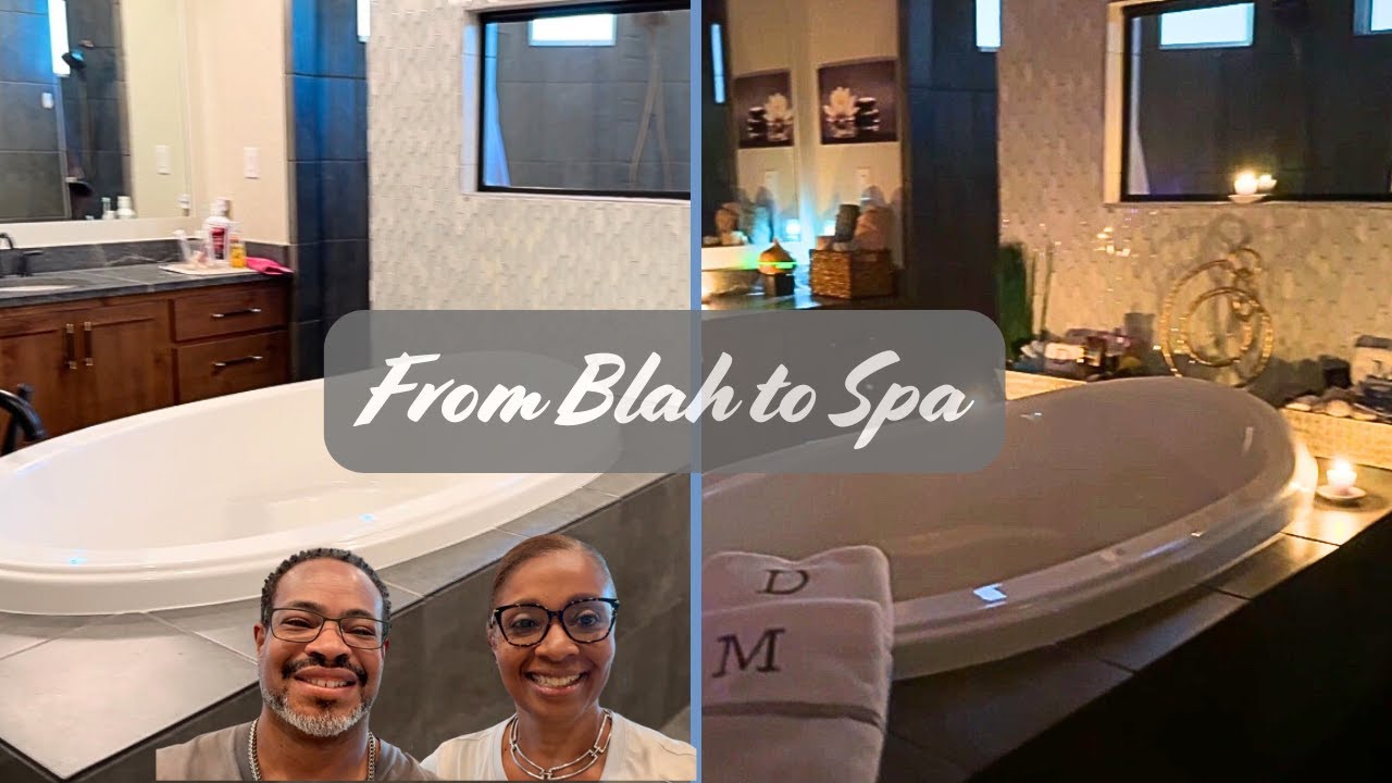Amazing Spa Bathroom Transformation! New Construction Custom Home in TX 