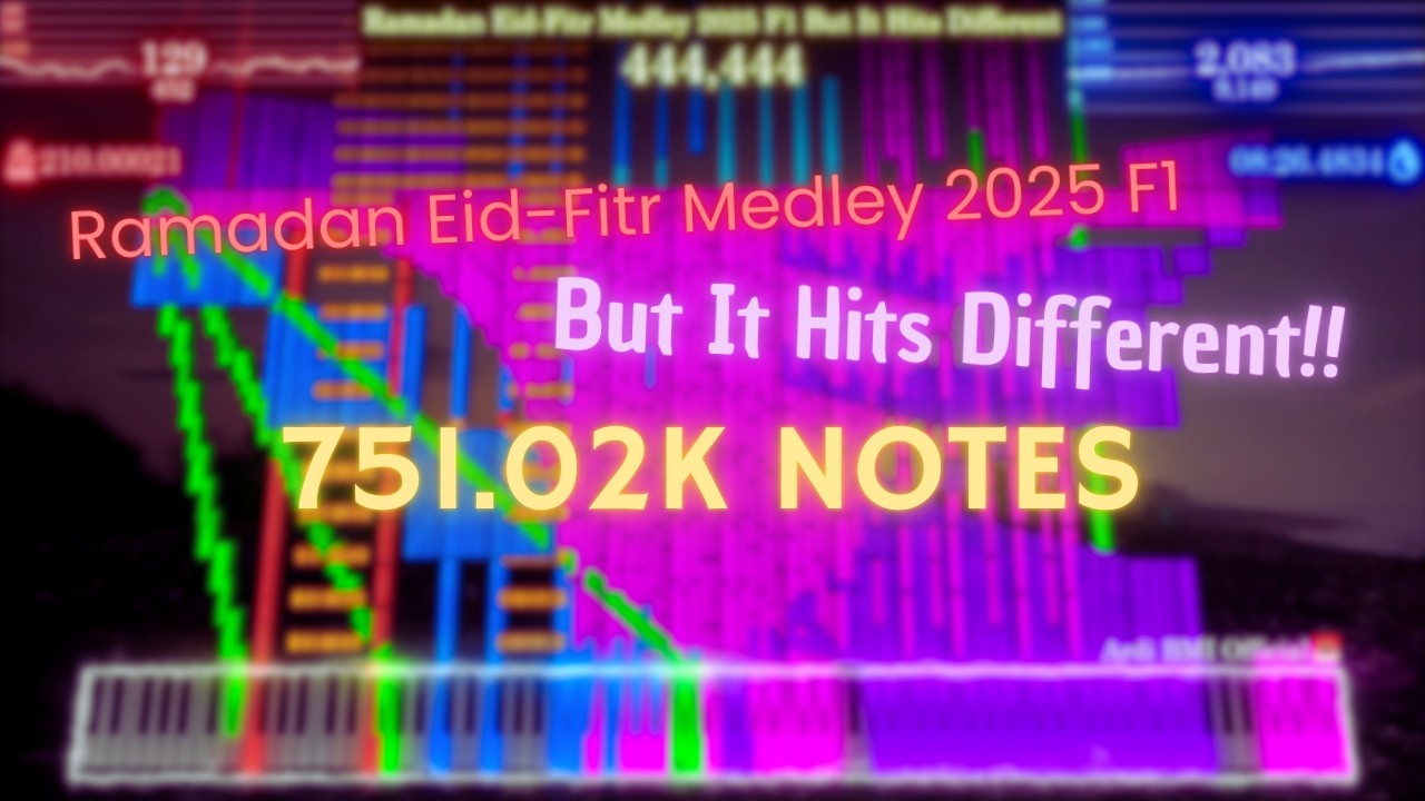 [Black MIDI] Ramadan Eid-Fitr Medley 2025 F1 But It Hits Different