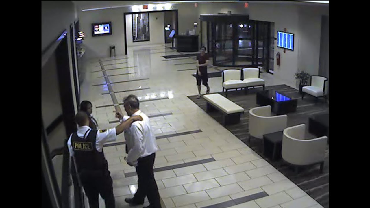 KENNEKA JENKINS (RAW FOOTAGE LOBBY COVERTED)9/9 2200 TO 2300) POLICE