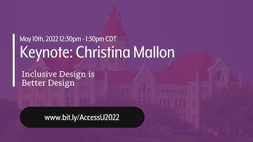 Inclusive Design is Better Design with Christina Mallon