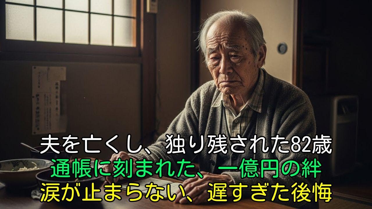 【涙腺崩壊】「年金で遊べる」と信じた82歳の孤独な末路。独り暮らしの部屋で気付いた、遅すぎた後悔。