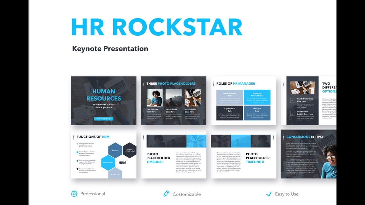 HR Rockstar Keynote Template