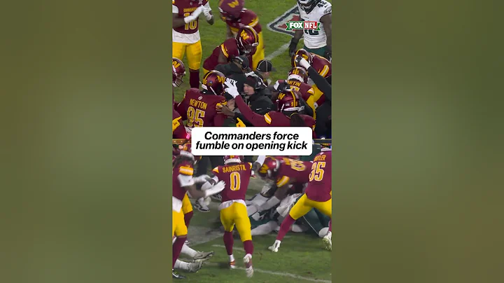 Commanders' house was rocking 🎸🏈 #NFL #Commanders #fumble #WashingtonDC