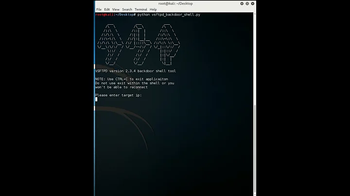 VSFTPD 2.3.4 Backdoor Tool