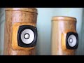 ♪樹里からん サイレントイブ 天然竹と8cmフルレンジスピーカー空気録音Fostex FE83en アンプ部A級駆動 ケンウッド K270
