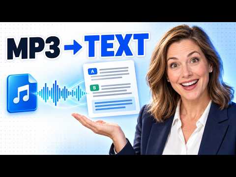 How to Transcribe Mp3 to Text