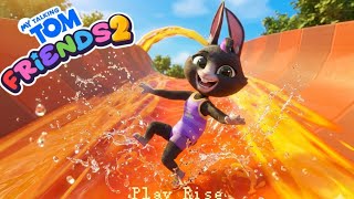 Becca Vs Molten Lava  My Talking Tom Friends 2