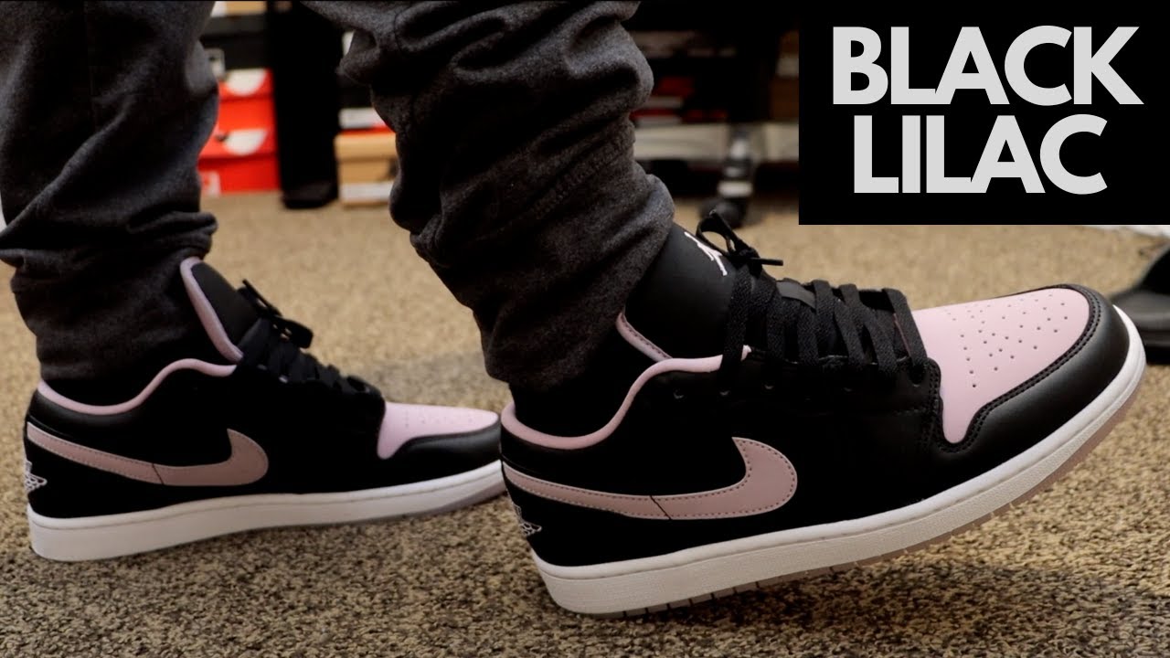 Openlijk meten Onderzoek Jordan 1 Low SE Black Iced Lilac Unboxing + On Feet! - YouTube