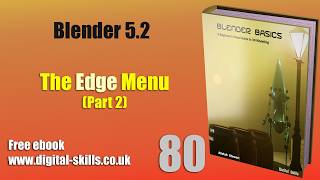Blender 5.2 for Beginners: The Edge Menu 2