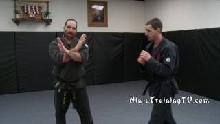 Practical Applications of Jumonji no Kamae, Figure Ten Posture