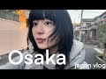 japan vlog | shinkansen to osaka, hedgehog cafe, kirby, cute bakery, 大阪