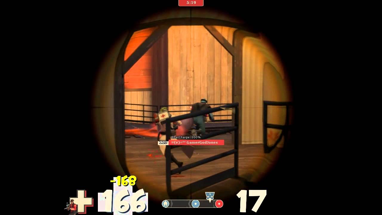 TF2 - Sniper on PL Thundermountain (Commentary) - Headshot time!