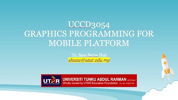 UCCD3054 Topic 2 (Part 2): Introduction to OpenGL (Traditional Approach)