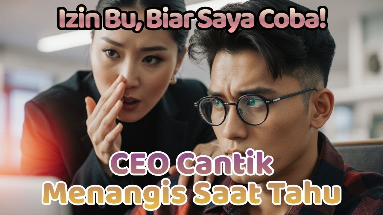 ASTAGA! IZIN BU, BIAR SAYA COBA! Magang Kumuh Ini Bikin CEO Cantik Marah... Lalu Menangis Saat Tahu.