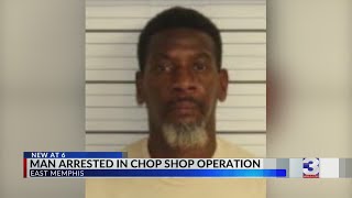 Man accused of running chop shop out of East Memphis home