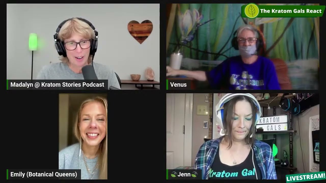 The Kratom Gals LIVE | Stomping Out Misinformation and Spreading Kratom Love 🍃