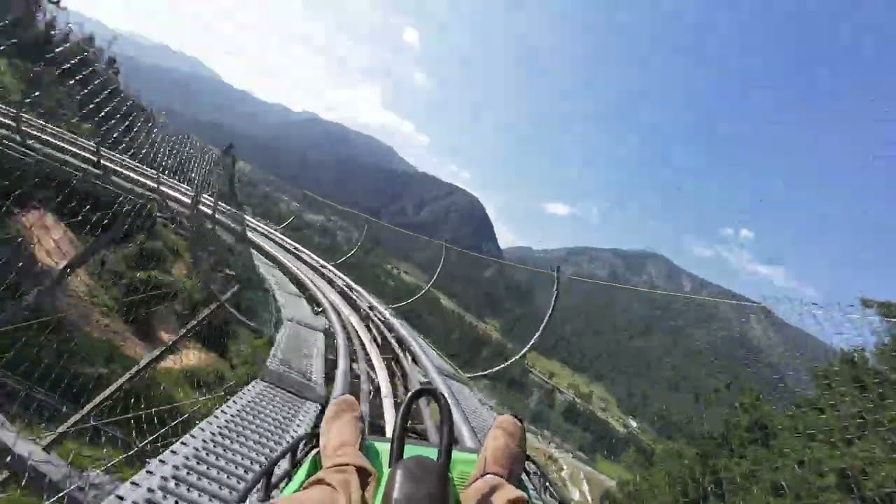 Bob su Rotaia Alpine Roller Coaster in Tarvisio