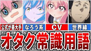 【これ伝わらないの！？】オタク内では当たり前だが一般人にはわからない「オタク常識用語」24選【ゆっくり解説】