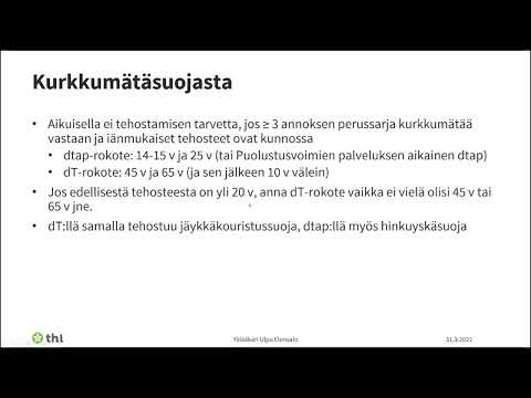 Video: Voiko bcg ehkäistä tuberkuloosia?