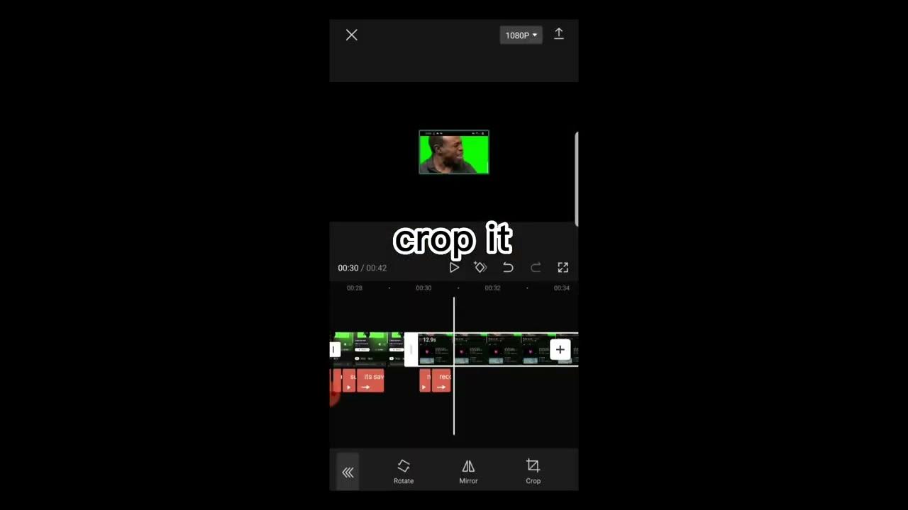 how to make a green screen video on capcut capcut tutorial YouTube