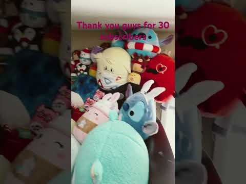 Thank you guys for 30 subscribers #music #squishmallows #squish #stitch #squishys #squishy #￼