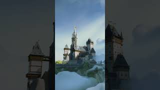 🏰 CASTLE | The most ambitious scene we’ve ever built 🔥 #3dmodeling #gamedev #blender3d