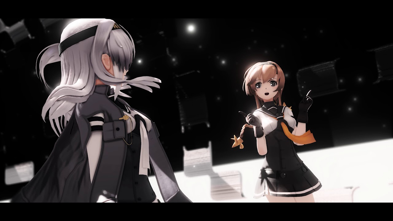 MMD艦これ】NEAR(ニア）照月・涼月 (4K/60FPS)
