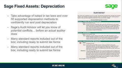 Sage Fixed Assets Webinar