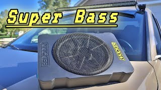 Hyundai Santa Cruz Subwoofer Install.