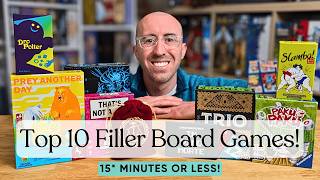 Top 10 Filler Board Games!