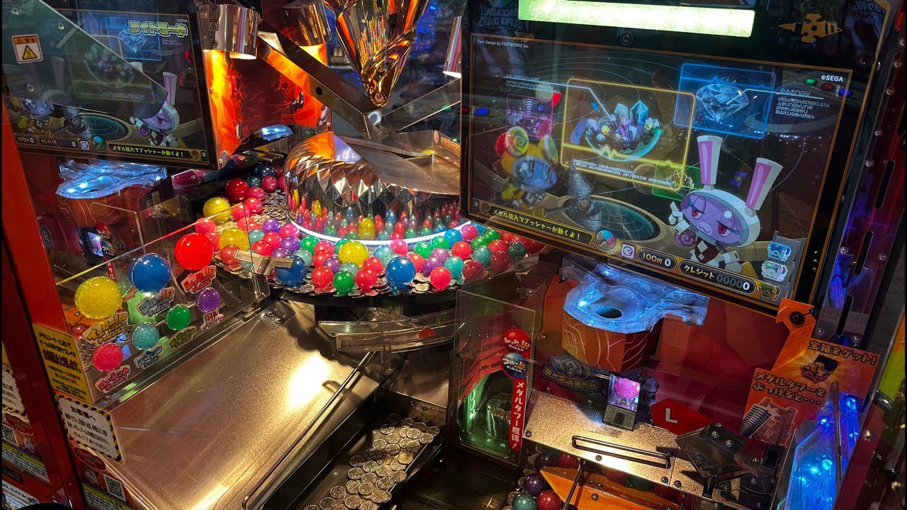 巨大メダルタワーを崩壊させて大量獲得を目指します！！【ホリアテール】【メダルゲーム】