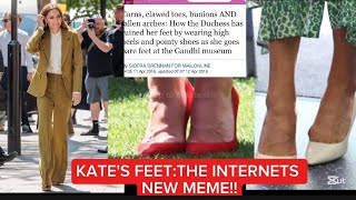 Kates Feet Dragged By Royal Fans,Fashion Icon Le Sparks Outrage & Laughter