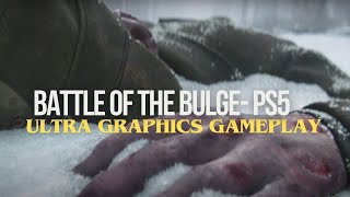 Battle Of The Bulge | ULTRA Graphics Gameplay  [4K 60FPS HDR]  PS5 Call of Duty