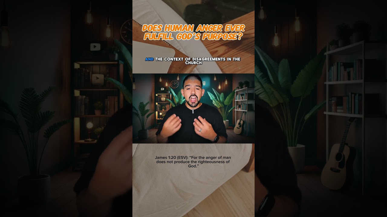 Does human anger ever fulfill God’s purpose? | James 