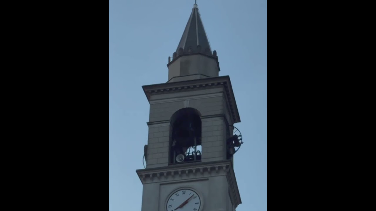 Le campane di Castelnuovo bocca d'Adda (LO) suonate per il vespro e la processione